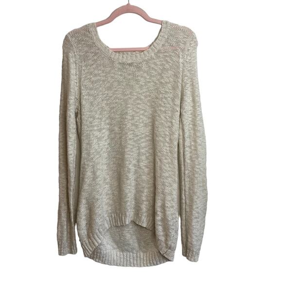 Charlotte Russe Sweaters - Charlotte Russe Heathered Cream Sweater